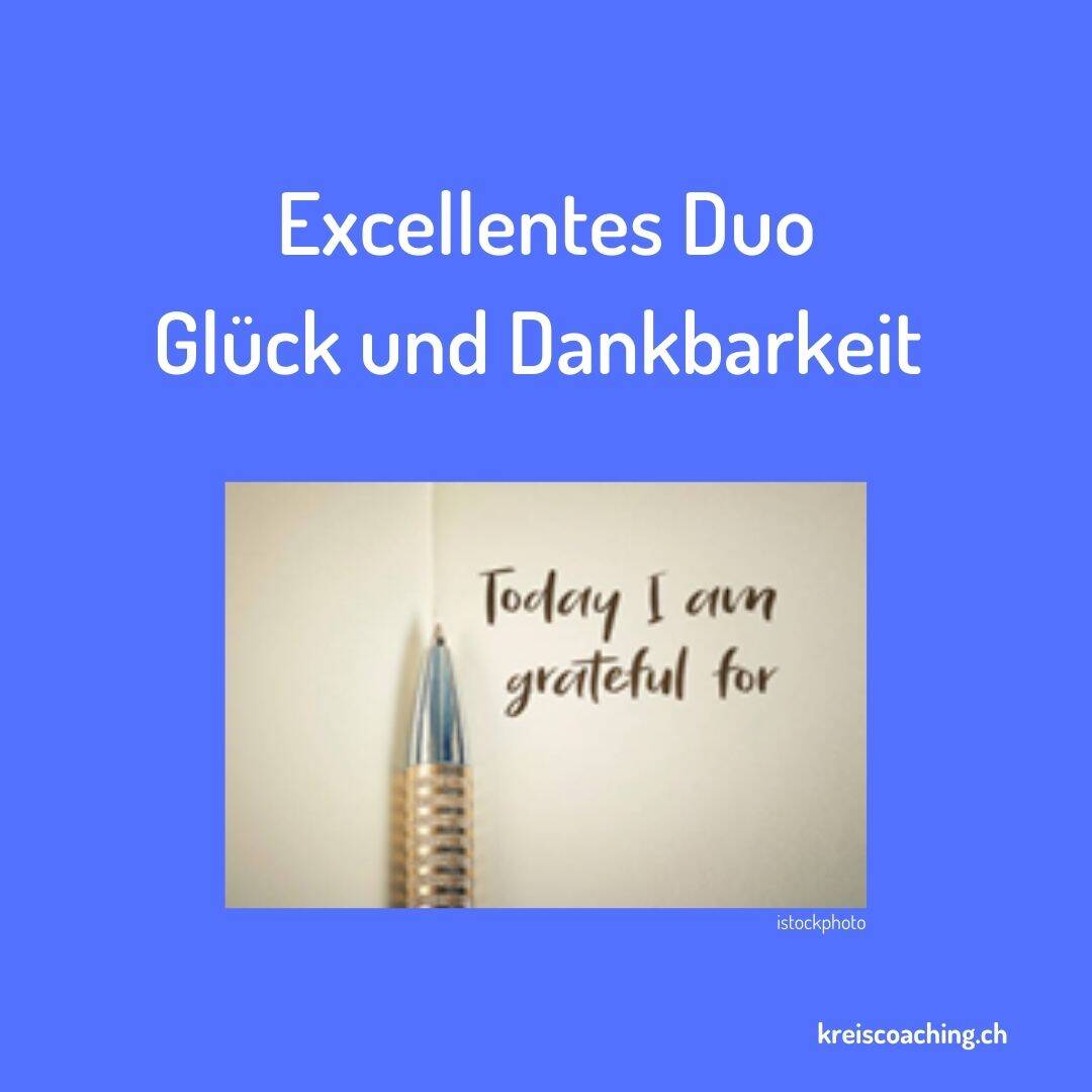 Glück und Dankbarkeit
